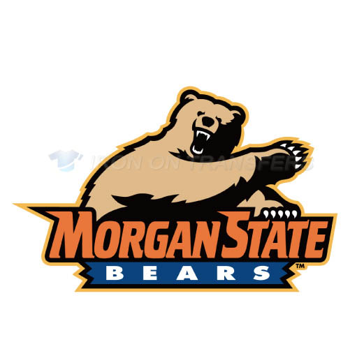 Morgan State Bears Logo T-shirts Iron On Transfers N5201 - Click Image to Close